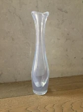 Sven Palmqvist for Orrefors Opalescent Art Glass Bud Vase MCM
