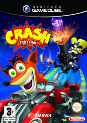 Crash: Tag Team Racing (Nintendo GameCube) Zustand SEHR GUT komplett CiB