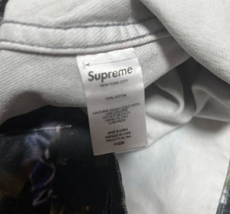 Supreme Nas and DMX Collage Denim Chore Coat Multi 2021FW Supreme  