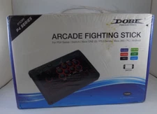 PS4 Switch XBox One 360 PS3 Wired Mini Arcade FIghting Joystick Controller(DOBE)