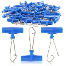 Fishing Line Sinker Slider High-strength Sinker Slides with Stainless Steel Snap