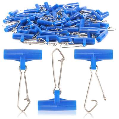 Fishing Line Sinker Slider High-strength Sinker Slides with Stainless Steel Snap