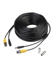 150' Video Power Ext Cable Security Surveillance Cam System W/BNC to RCA Adapter