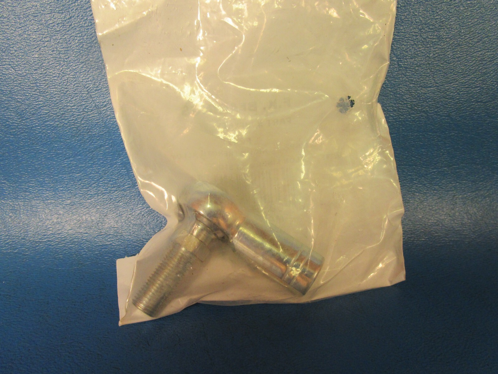 F.K.Bearing JFX6TY, 3/8 x 3/8, 3Piece High Strength Rod End, Teflon