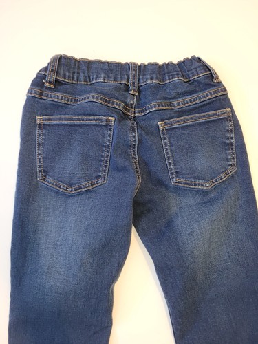 Girls Hanna Andersson Jeans size 130 (8) adjustable waist - Picture 5 of 5