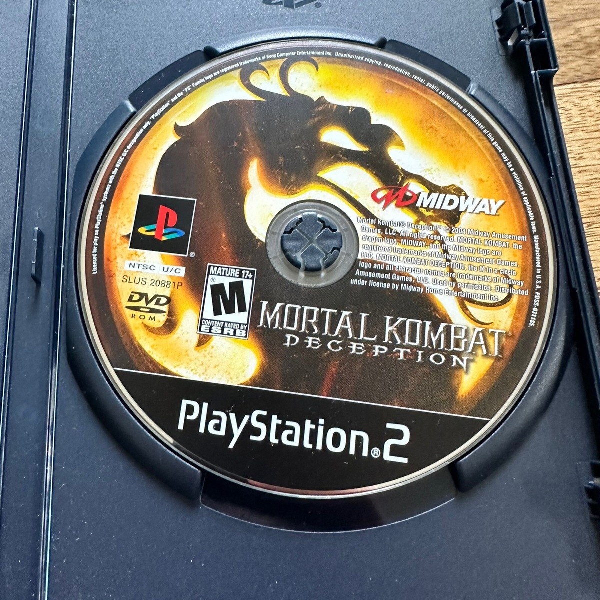 MORTAL KOMBAT DECEPTION PS2【北米版】 Amazon.com: Mortal Kombat Deception - PlayStation 2 : Midway