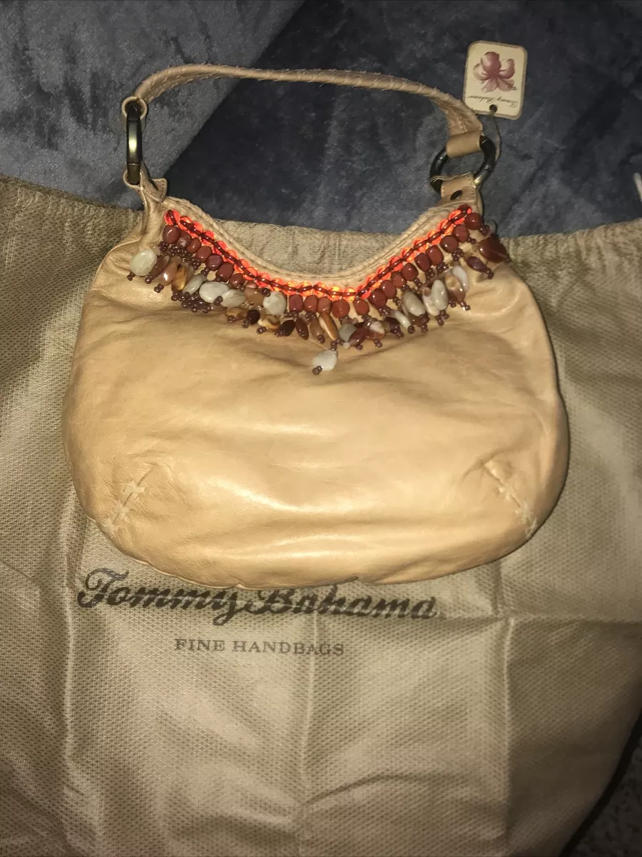 Tommy Bahama S M Size Beige Color Hand Bag