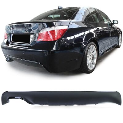Rear Diffuser Diffuser For BMW 5 Series E60 E61 2003-2010 With M Package Gloss BLACK