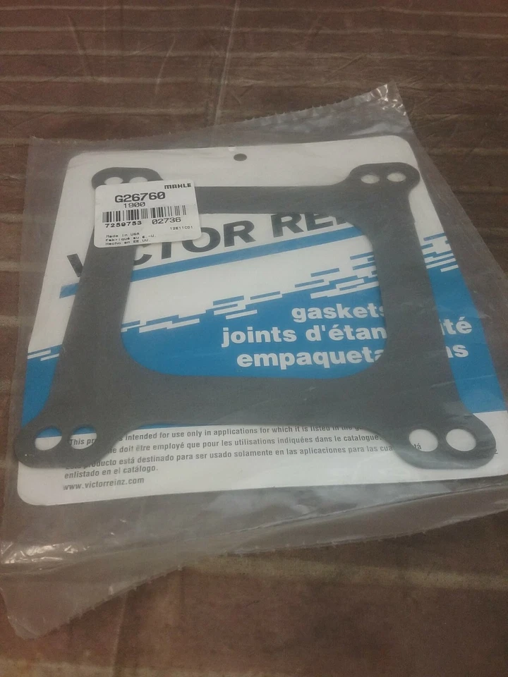 Victor Reinz G26760 Carburetor Mounting Gasket Foto 2 de 2