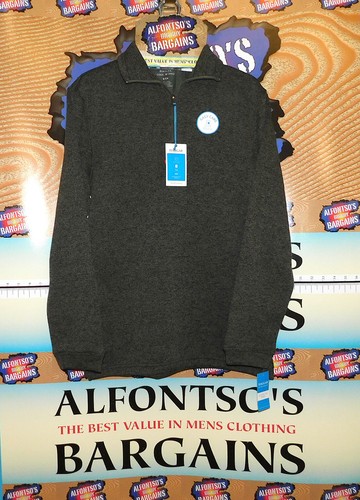 Haggar Cool 18Pro 1/4 Zip Fleecy Warm Sweaters - Reg $17.99 - Big & Tall $19.99 - Picture 25 of 32