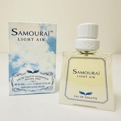 ALAIN DELON SAMOURAI LIGHT AIR 50ml 1.7 oz eau de toilette EDT