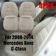 FOR 2008-2014 Mercedes Benz C300 W204 Driver Passenger Replacement Seat Cover