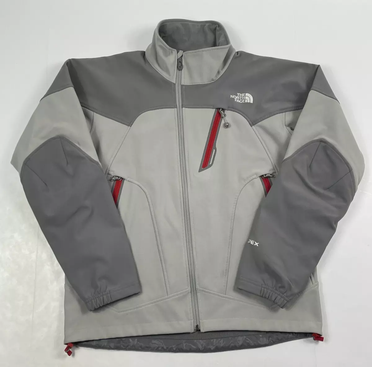 The North Face Jacket Mens Medium Apex STH Gray Full Zip Lined Technical  Hiking