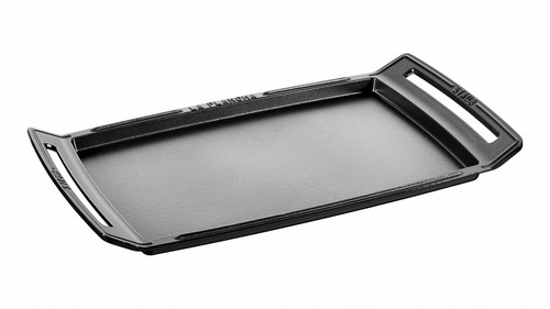 STAUB Plancha Grillpfannen Servierplatten Pfanne Bräter Kochgeschirr Gusseisen - 第 1/2 張圖片