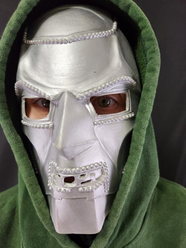 Marvel Dr Doom Latex Mask Medieval Victor Von Doom Costume Cosplay Halloween - Picture 4 of 10