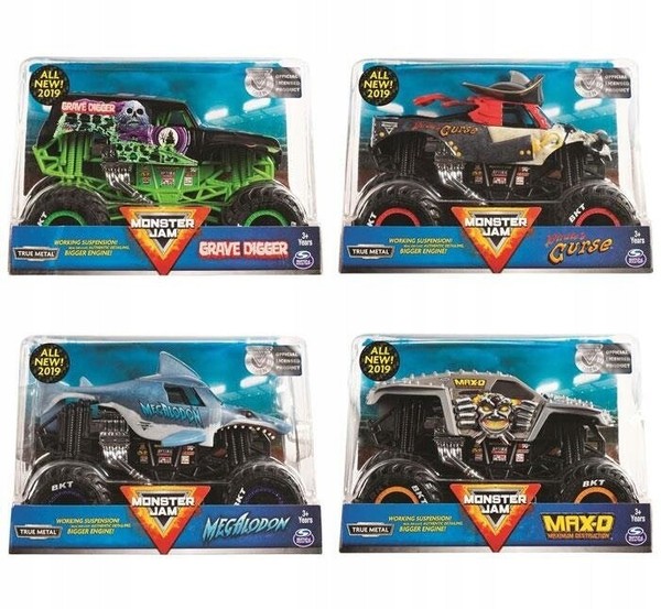 Monster Jam Original Monster Jam Trucks Im MaßStab 1:24 (Sortierung Mit Verschie-image