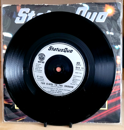 STATUS QUO: Going Down Town Tonight 1984 VERTIGO(QUO15) UK Import- 7" Vinyl - Picture 4 of 4