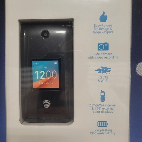 AT&T PREPAID CINGULAR FLIP 2 CELL PHONE -- NO CONTRACT - Afbeelding 3 van 5