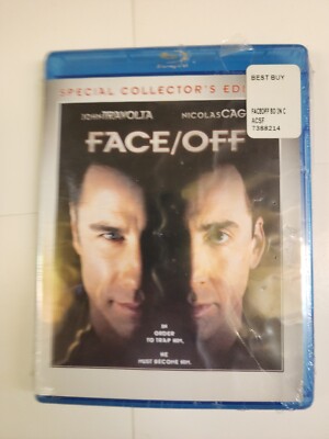 Face/Off - JOHN TRAVOLTA - NICOLAS CAGE  (Blu-ray Disc, 2013)   BRAND NEW SEALED