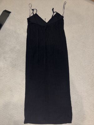 zara ribbed tank dress Zara Blue Ribbed Sleeveless Racerback Stretch Knit Mini Bodycon Tank Dress Sz S