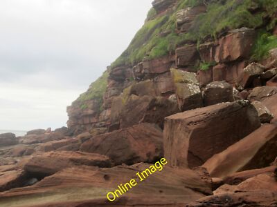 Foto 12x8 Sandstein am South Head St Bees Die riesigen Sandsteinblöcke um 2012