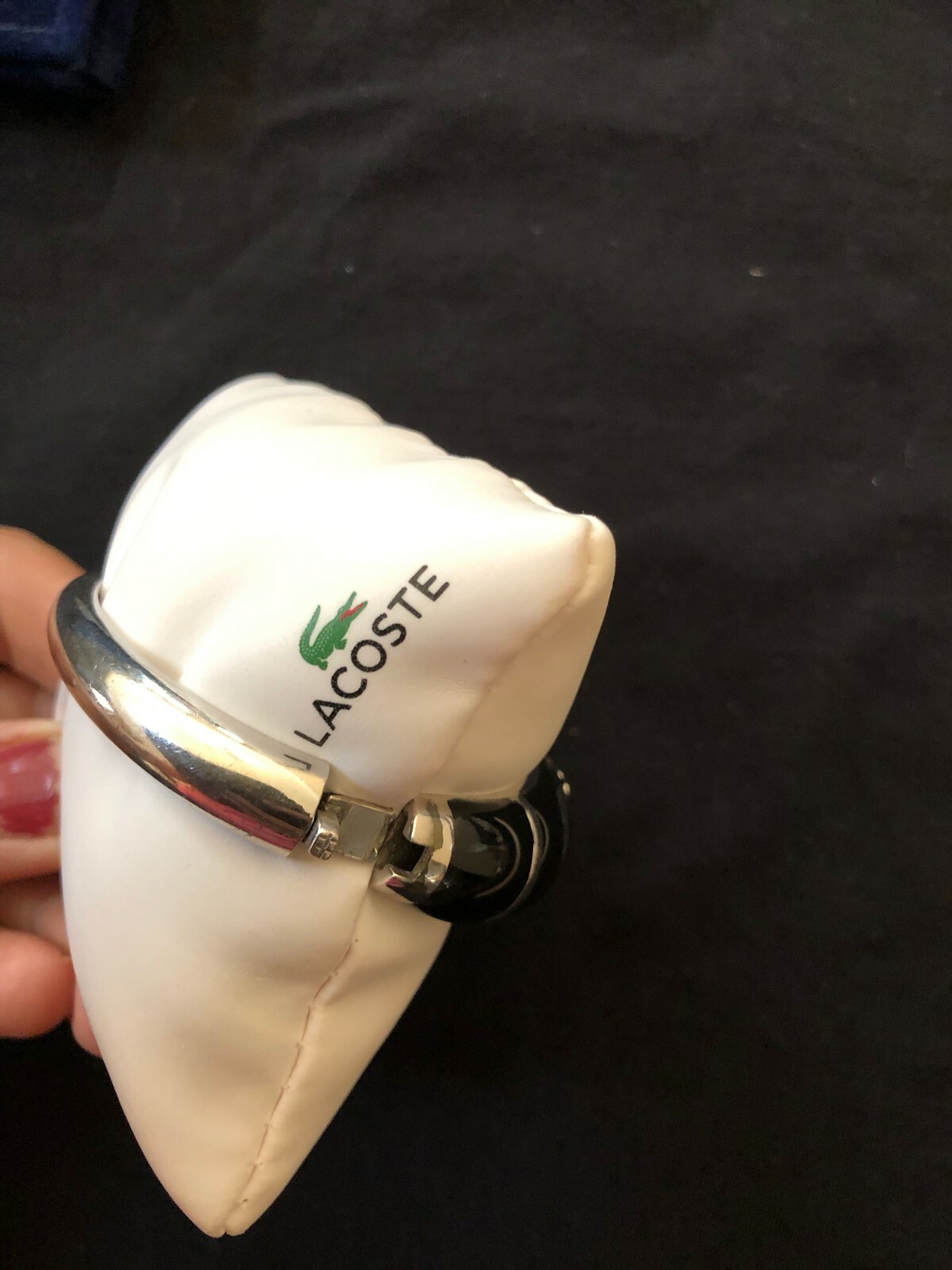 STERLING SILVER ENAMEL BANGLE - image 3