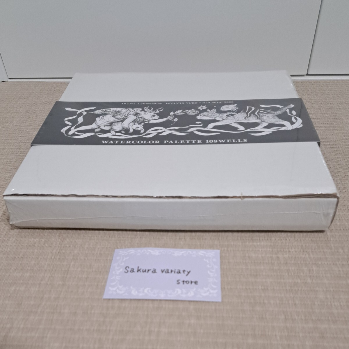 YUKO HIGUCHI x Holbein 2023 LIMITED EDITION WATERCOLOR PALETTE 108 