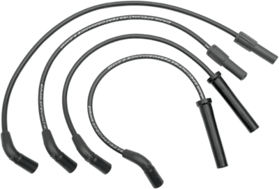Drag Specialties Black 8.8mm Spark Plug Wire Set for 1998-2003