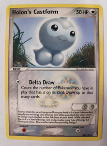 Pokemon 44/110 Holon's Castform Holon Phantoms Uncommon NM