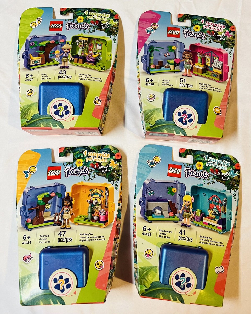 LEGO FRIENDS: Olivia's Jungle Play Cube (41436) NIB