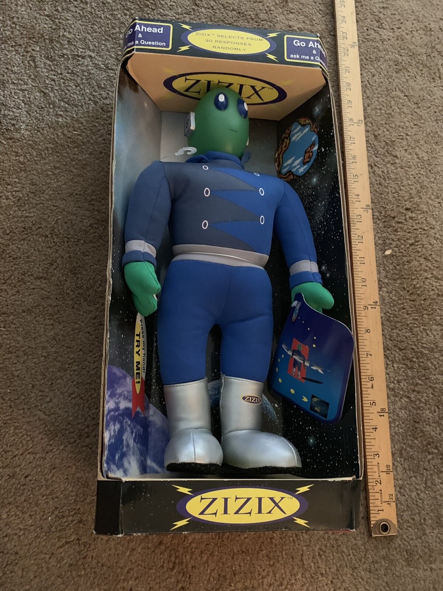 HUMAN ROBOT ショックン 10th Anniversery RARE NIB ZIZIX TALKING ROBOT 30 RANDOM RESPONSES EASTWOOD