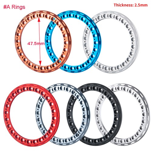 4Pcs 2.2 inch Beadlock Wheels With Outer Rings For RC 1:10 Crawler Car Upgrade - Picture 11 of 16