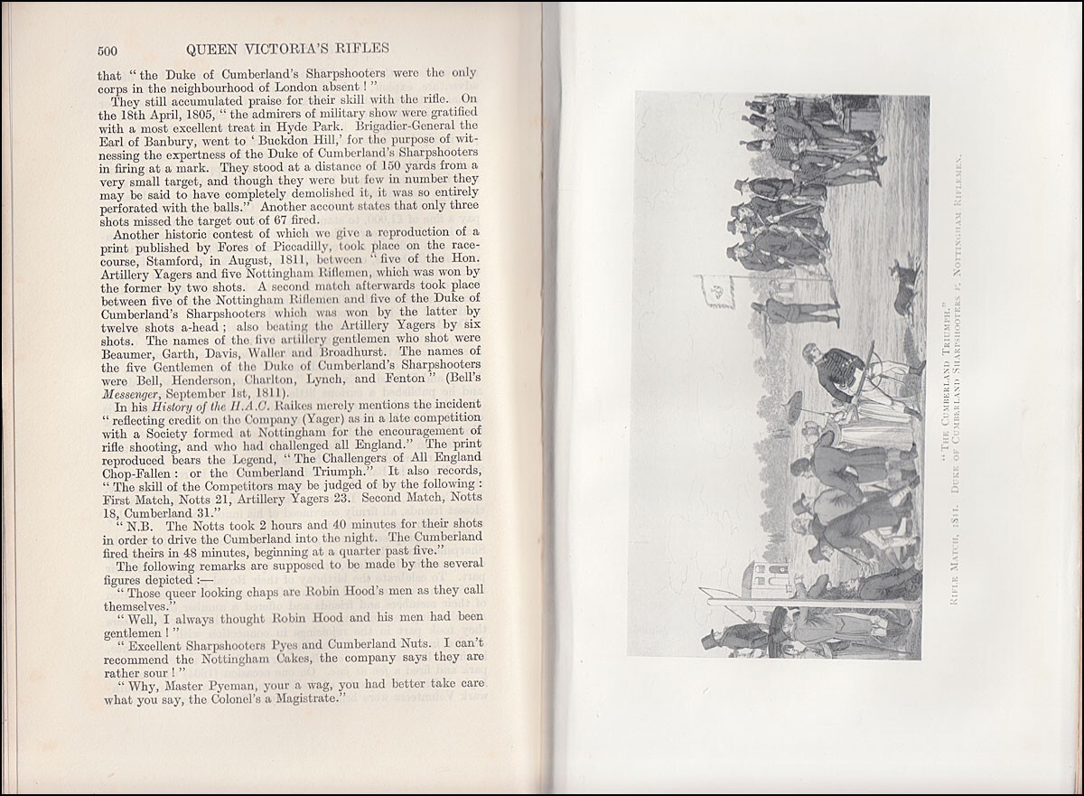 Keeson The HISTORY & RECORDS of QUEEN VICTORIA'S RIFLES 1792-1922 Ypres Somme &c