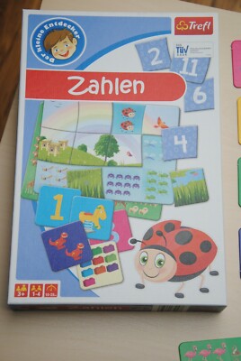Der kleine Entdecker - Die Zahlen - ein Lern - Puzzlespiel für Kinder - Trefl