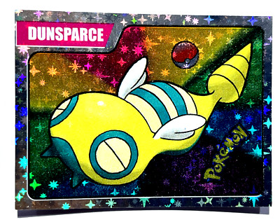 2024 POKEMON Last Evolution Sticker #103 DUNSPARCE PERU Limited Edition Foil