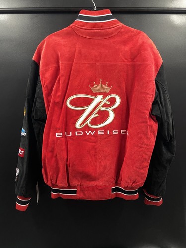 NASCAR Chase Authentic Dale Earnhardt Jr. Racing Jacket Size M Wilson Leather - Picture 2 of 10