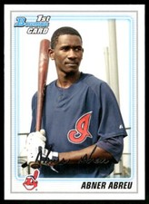 Abner Abreu 2010 Bowman Prospects #BP46 Cleveland Indians