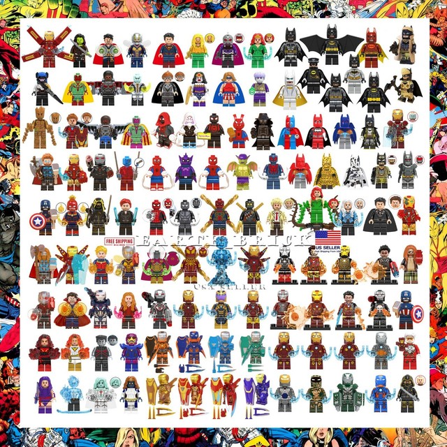 lego avengers minifigures ebay