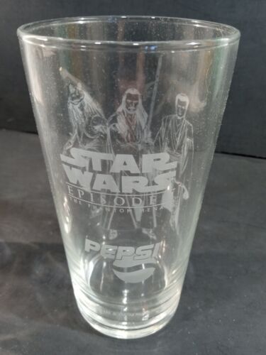 Star Wars Episode 1 Commemorative Pepsi Glasses (set of 2) New in box - Picture 3 of 7