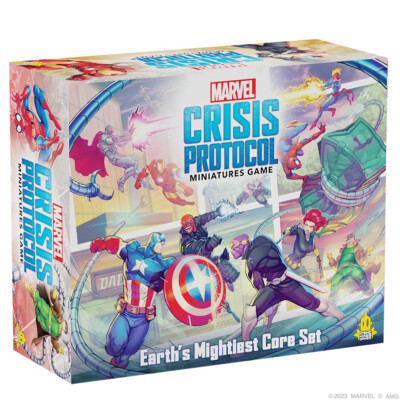 Marvel: Crisis Protocol Core Base Set New Ed- Asmodee Miniatures Board Game New!