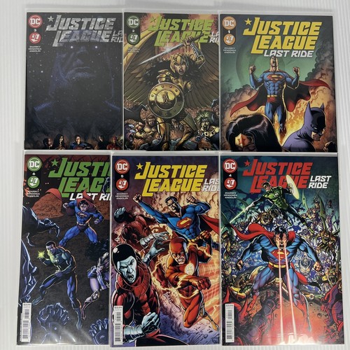 Justice League Last Ride #1-7 Complete Set Zdarsky / Robertson DC Comics 2021 NM