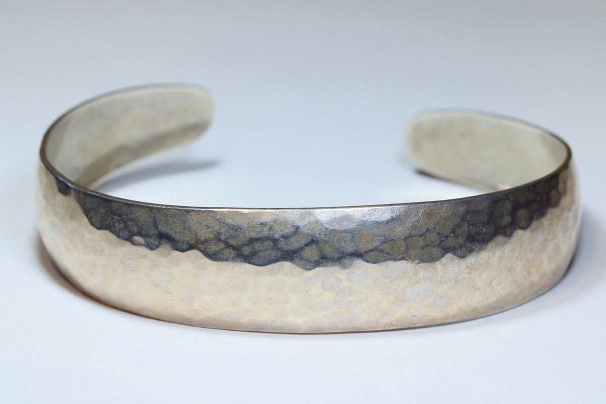 James Avery Hammered Sterling Bracelet