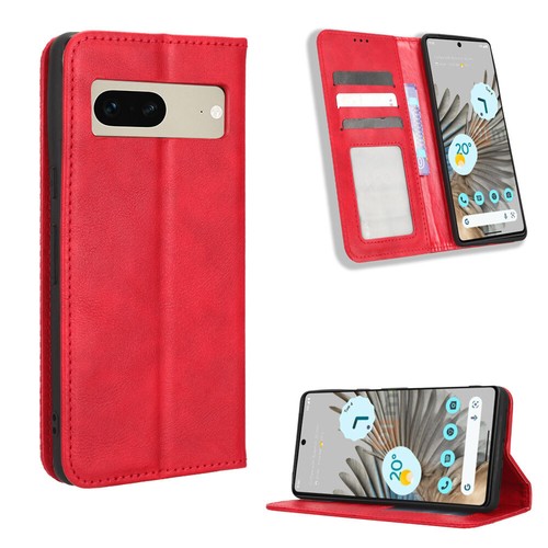 Wallet Case For Google Pixel 3 7 6 Pro 6A 5A 5 4A 4 3A Flip PU Leather Cover - Picture 11 of 58