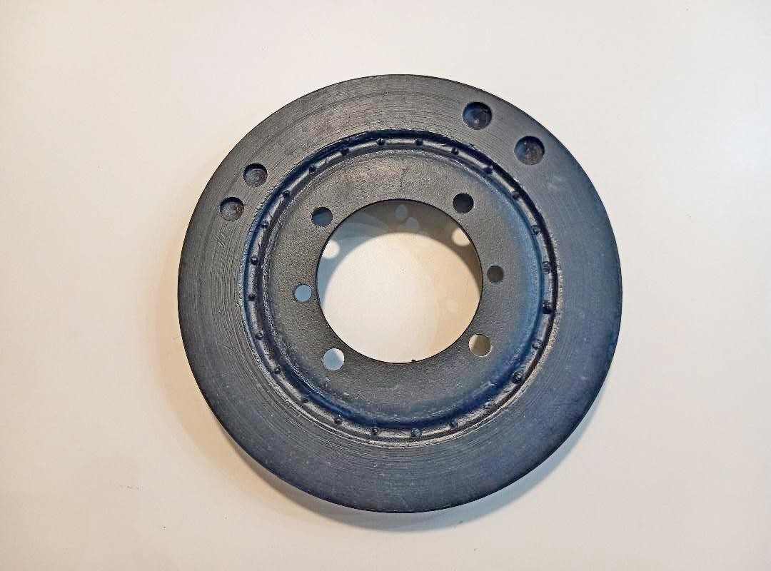 Maserati 3500GT original crank shaft pulley mounted vibration damper