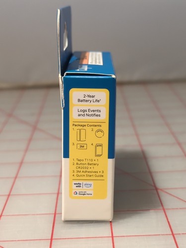 TP-Link Tapo T110 Tapo Smart Tür Fenster Kontakt Sensor Echtzeit Monitor - Bild 4 von 4