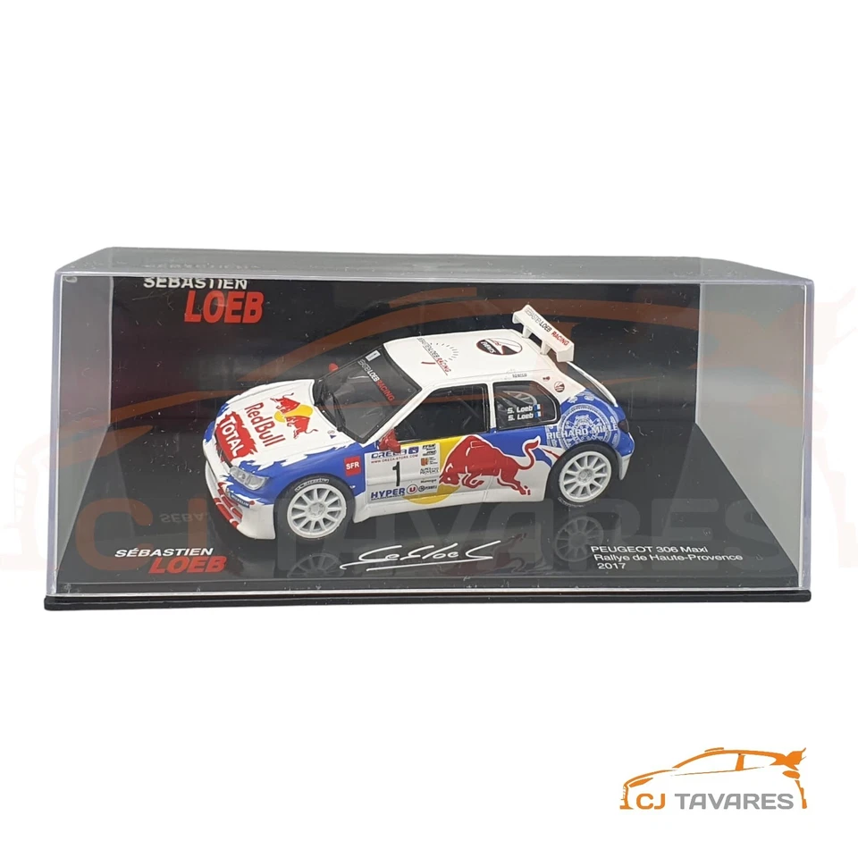 ALTAYA PEUGEOT 306 MAXI #1 SEBASTIEN LOEB RALLY ALTA PROVENZA 2017 1/43 - Immagine 3 di 3