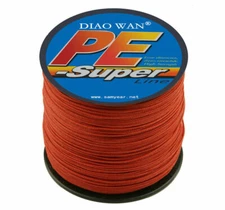 Durable 300M PE 4 Strands Braided Lake Sea Fishing Line Load Capacity 10-100LBS