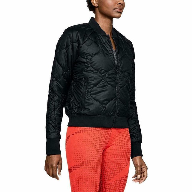 under armour black jacket womens