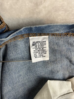 RALPH LAUREN Jeans Co. VTG Women's Relaxed Fit 8571WAT2427 Blue