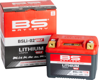 BS BATTERY Lithium Battery - BSLi-02 Max 360115